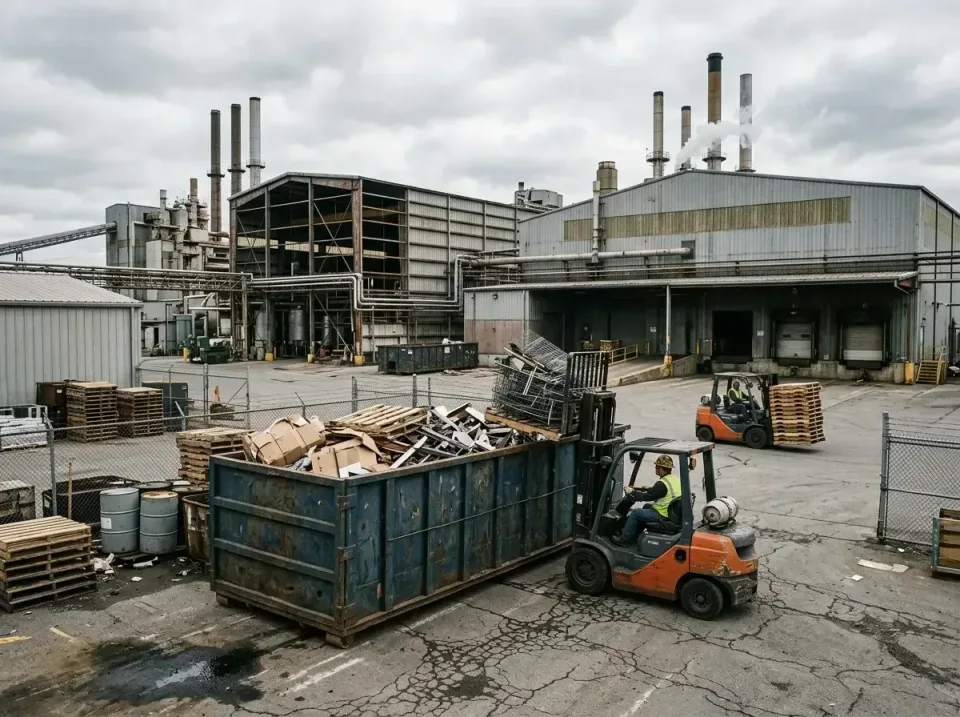 industrial-factory-scrap-conta-003 — frequently asked questions, Cheap Roll-off Dumpster Rentals in Big Rapids, MI